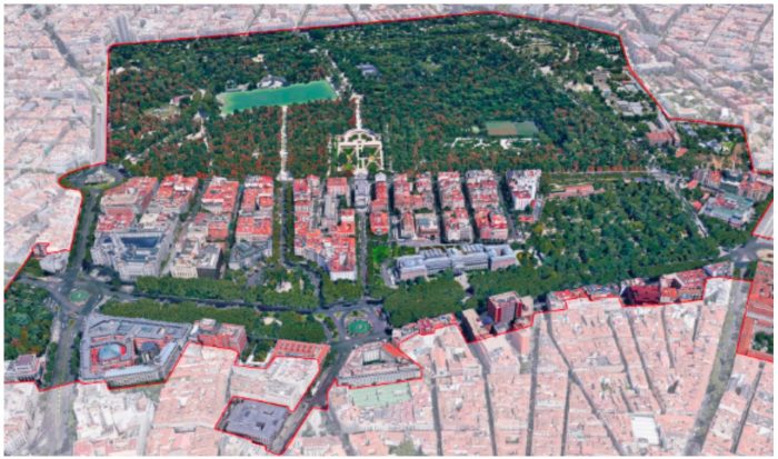 Delimitation of the Landscape of Light, World Heritage Site.